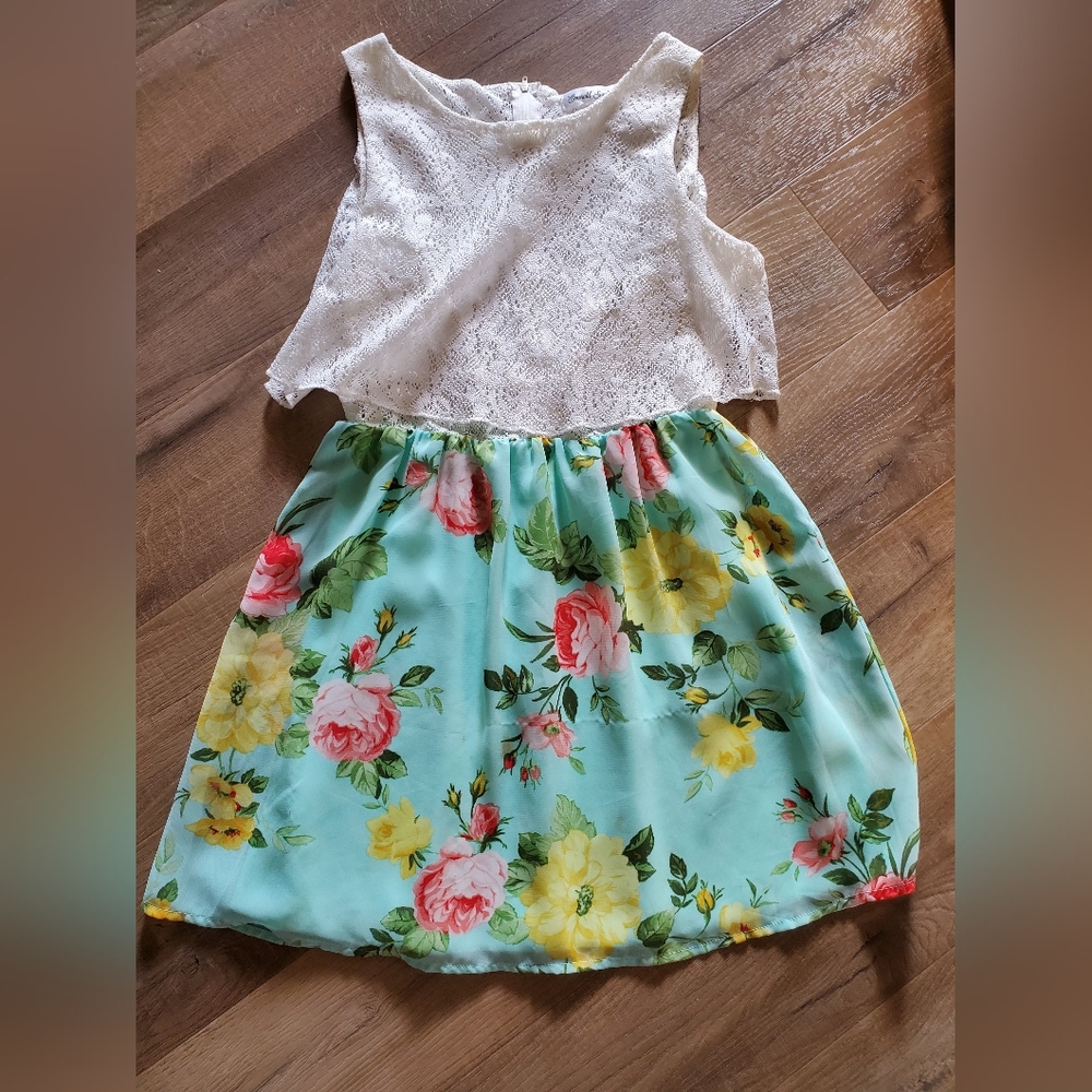 Floral Lace Dress